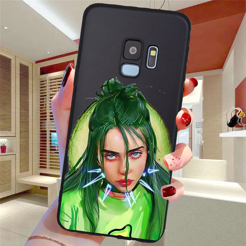 Billie eilish для Samsung Galaxy S6 S7 край S8 S9 S10 S10e Plus Note 8, 9, 10, A30 A40 A50 A60 A70 M10 M20 чехол для телефона чехол - Цвет: H1808