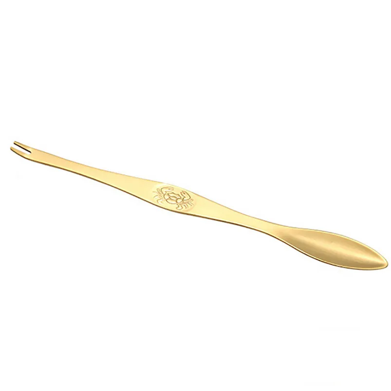 Practical Seafood Crab Lobster Fork Picks Handy Helper Nutcracker Needle Home Party Chicken Accessory Decor Tool 40JY299