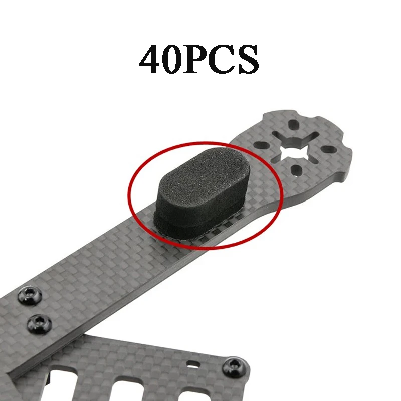 

40PCs M3 Sponge Pad Shockproof Landing Gear Damping Foam Mat Shock Absorber For FPV Mini Racer Drone QAV210 QAV250 QAV-R Quad