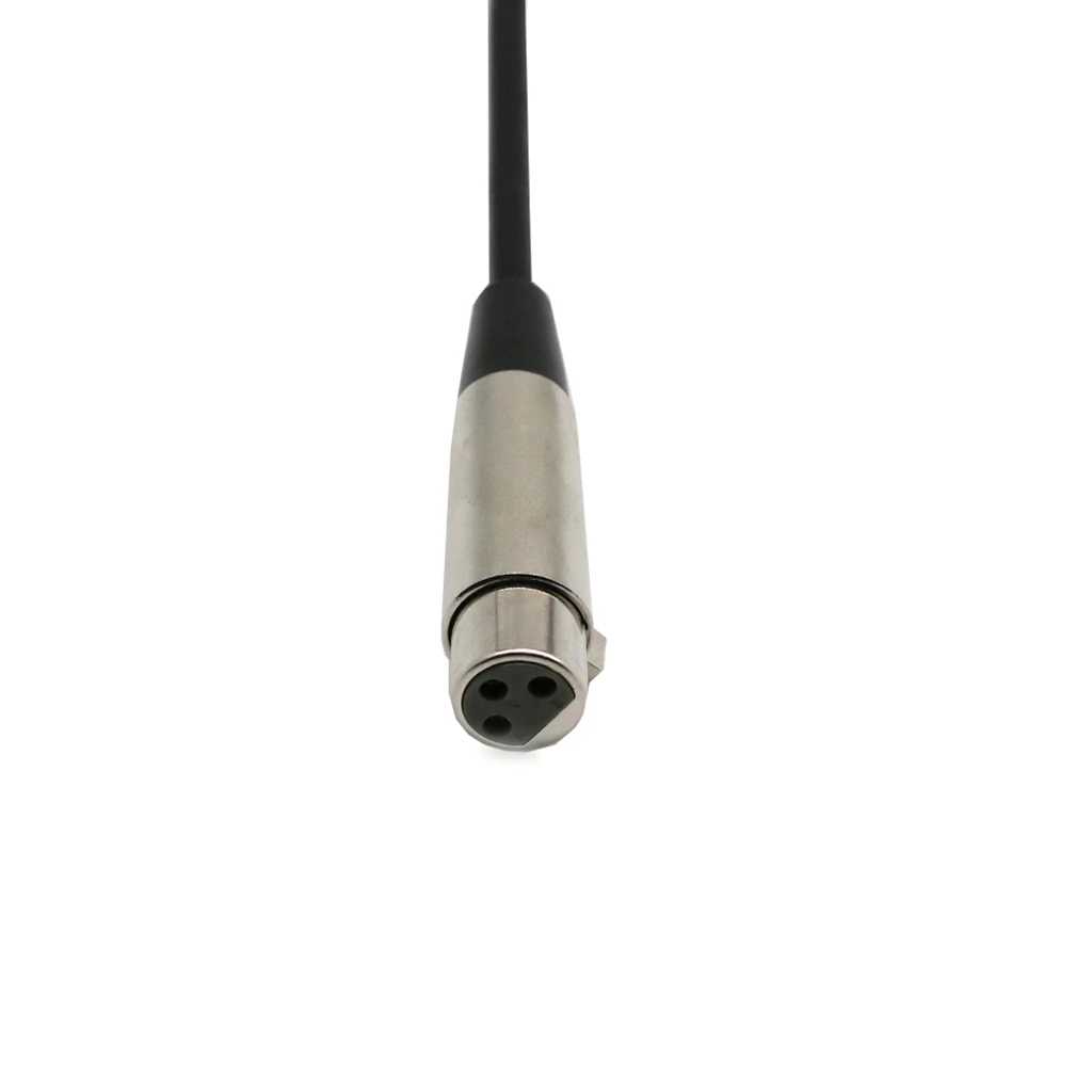 3.5mm 1/8 Male Plug To XLR Female Socket Adapter Converter Extension Cable Cord - 9 inch