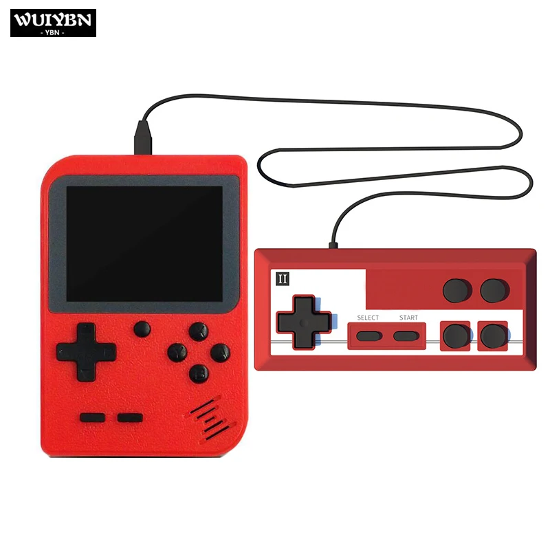 

WUIYBN Portable Mini Handheld Game Console Built-in 400 Games With AV cable Gamepad 3.0 Inch Color LCD Game Player