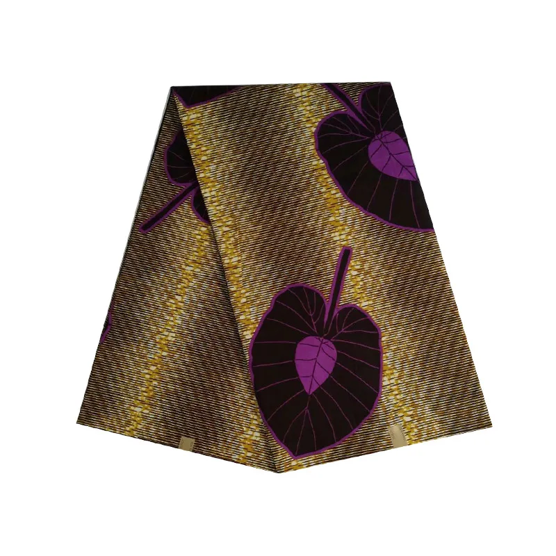 

2019 High quality atiku fabric nigeria flower wax african ankara dutch block printed in fabric 100% COTTON V-L 393