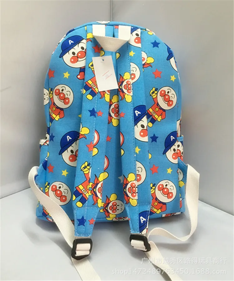 Рюкзак Anpanman с принтом граффити для мальчиков и девочек повседневная школьная