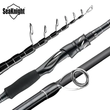 SeaKnight 2019 Sange II M MH 2.1M 2.4M Carbon Rod Telescopic Fishing Rod Casting Spinning Rod Travel Rod 7-25g 8-18LB Fishing