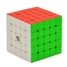 Волшебный куб головоломка YJ Yuchuang 2 M 5x5x5 Магнитный Куб 5*5*5 головоломка Yuchuang V2 M Yongjun игрушки Профессиональные 5x5 Магниты кубики
