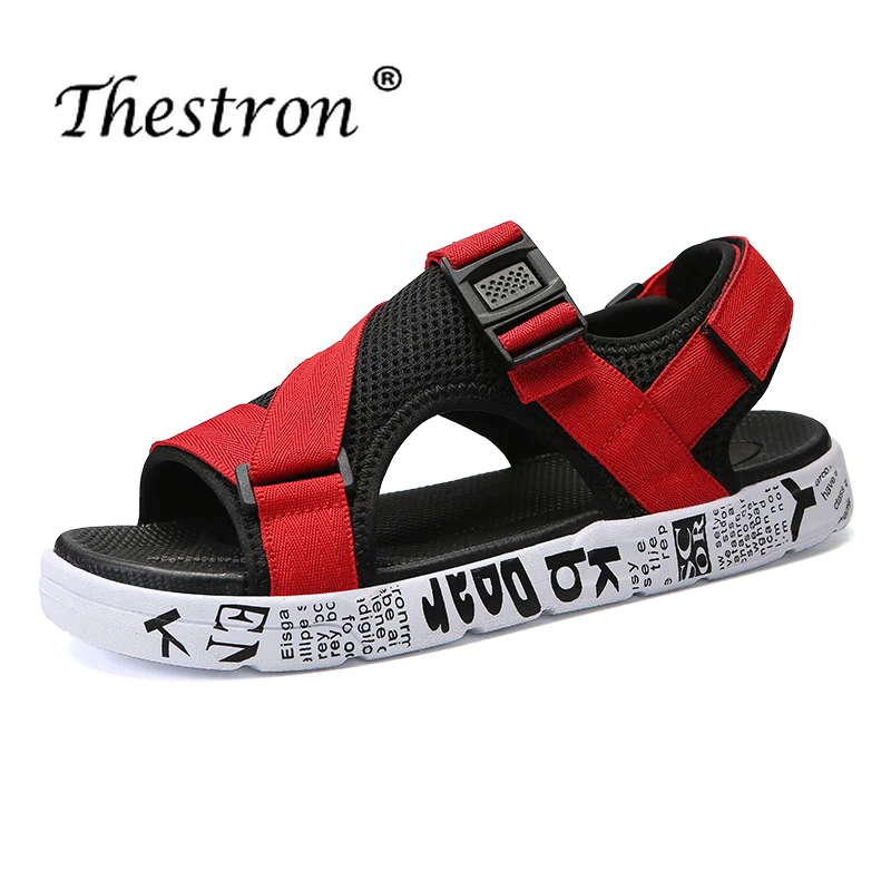 New Cool Man Outdoor Beach Sneakers Camouflage Casual Sandals Mens Brand Designer Flats Sandals Man Summer Casual Shoes