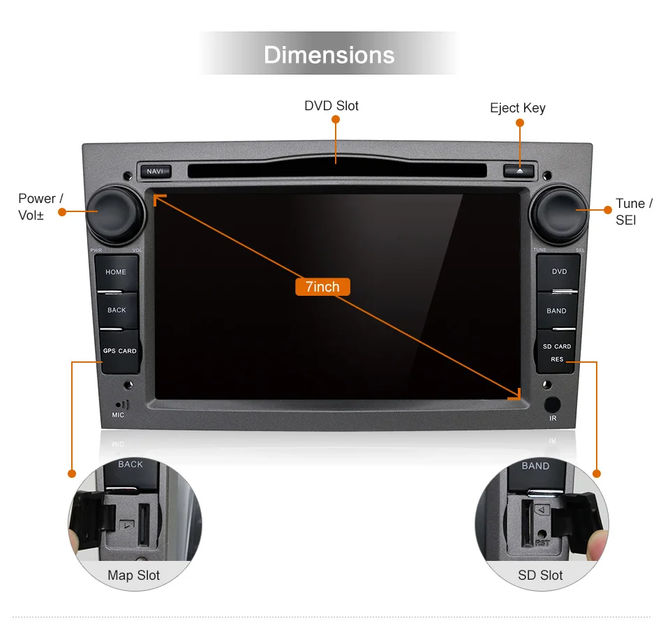 Cheap Android 9.0 2Din Car DVD AUTORADIO NAVIGATION WIFI 3G DAB+OBD2 For Vauxhall Opel Astra H G Vectra Antara Zafira Corsa Multimedia 23