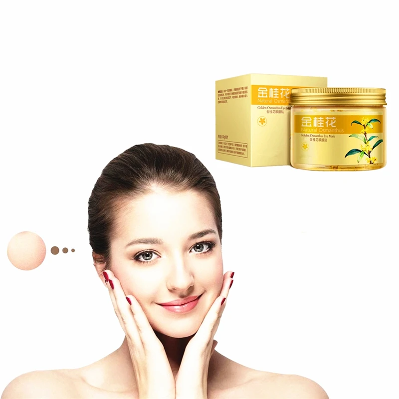 

Osmanthus Extract Eye Mask 2pcs/bag Anti-Puffiness Eye Patch Dark Circle Anti-Aging Essence Moisturizing Mask Whitening Cream