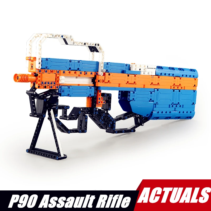 

Toy Guns Series The P90 Rifle Kits Model Set Building Blocks Brick Toys For Children Kid Gift