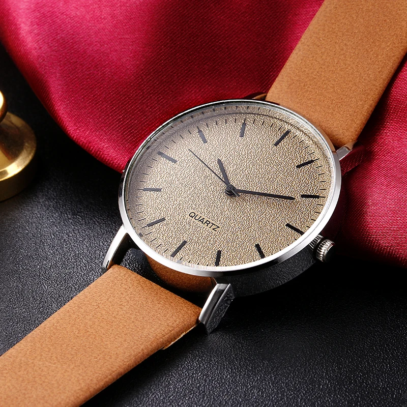 

2018 New Arrival BGG Men Watch Top Brand Luxury Simple Wristwatch Soft Leather Strap Sport Casual Quartz Watches Fashion Clock