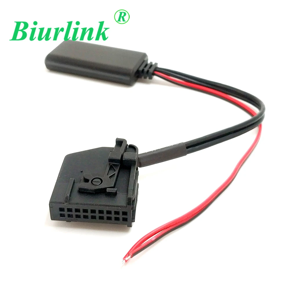 Biurlink Car 18 Pin Audio Bluetooth Aux Input Cable Adapter For Mercedes Benz W208 W209 W210 Comand 2003 2006 Headunit Pinout Bluetooth Car Kit Aliexpress