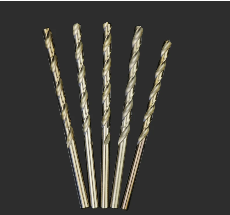 Deep Drilling Bits Lengthen Twist Drill Bits Straight Shank High Speed Steel Metal Wood
