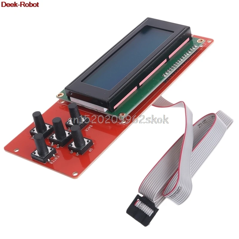 

Anet LCD2004 LCD Display Blue Screen Controller Module For RAMPS 1.4 3D Printer #H029#
