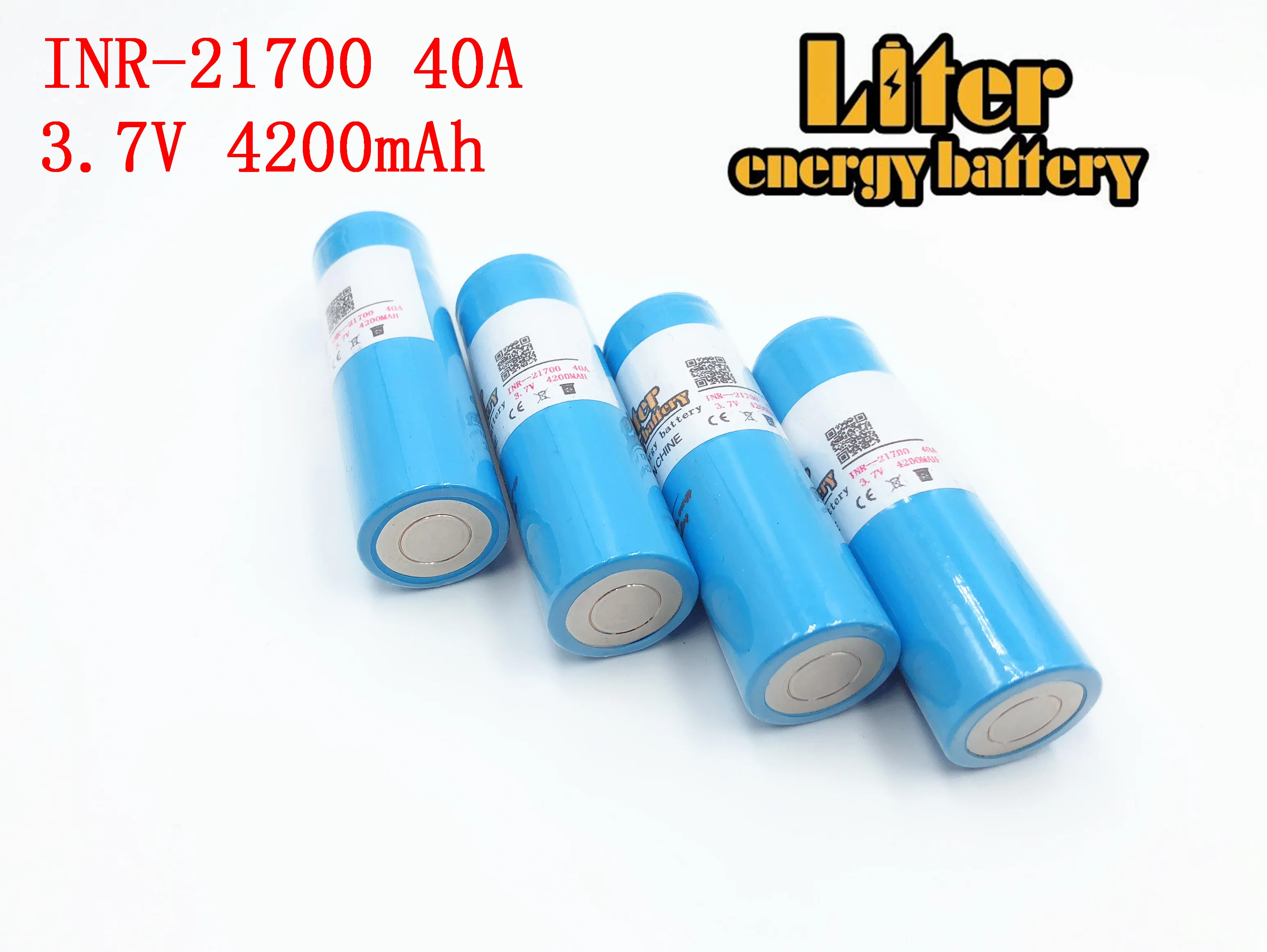 40A 21700 4200mah Li-Ni Battery 3.7V 40A for Electronic Cigarette Mod / Kit 3.7V power 5C Rate Discharge 40A 21700 4200mah Li-Ni Battery 3.7V 40A for Electronic Cigarette Mod / Kit 3.7V power 5C Rate Discharge