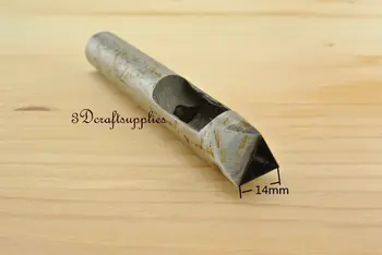 

leather puncher Hole Gasket Cutter Punch Set tool triangle 14 mm S51