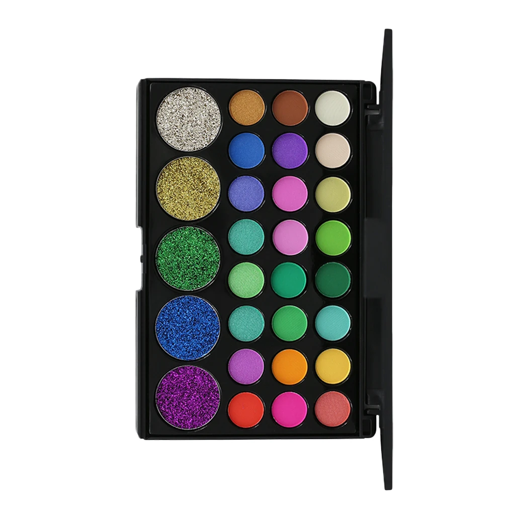 29 Color Bling Sleek Makeup Mineral Matte Eyeshadow Palette Bright Paillette Water-proof