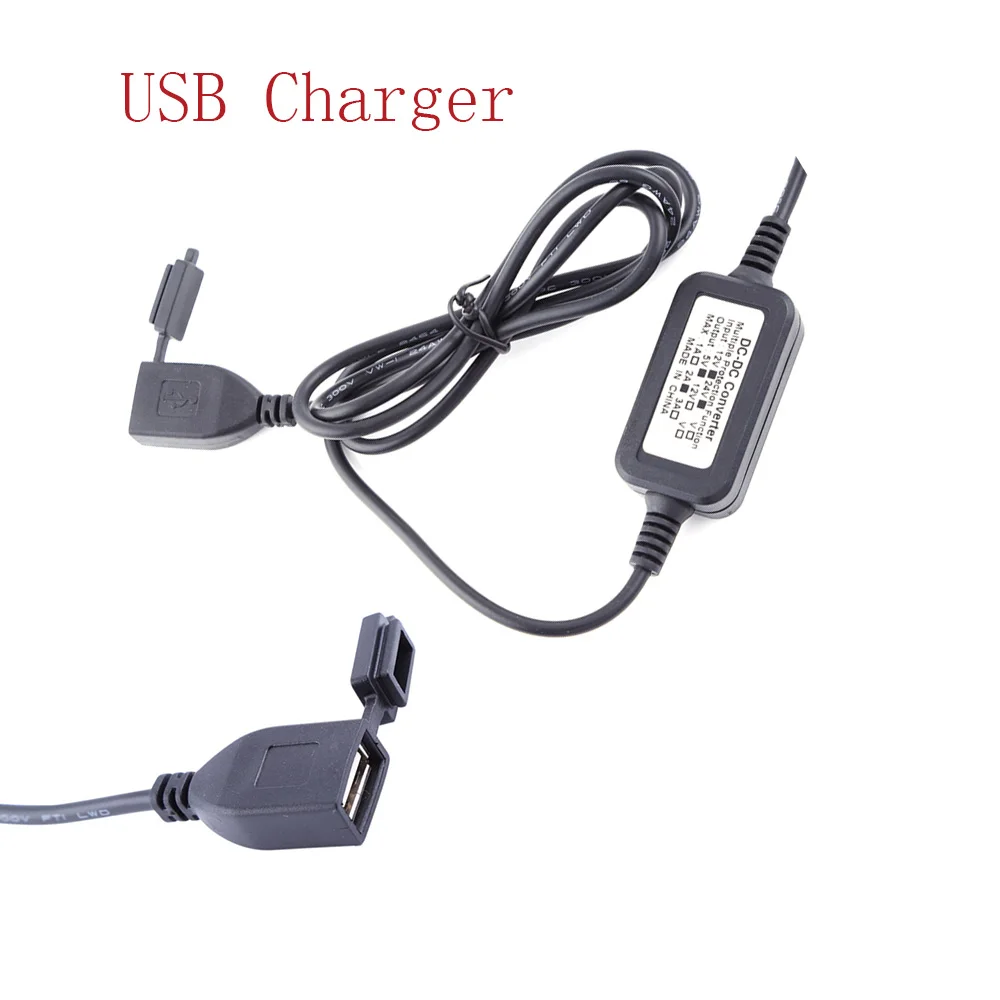 

DC 12V USB Charger Adapter For Phone GPS Socket Charger For Motorcycle