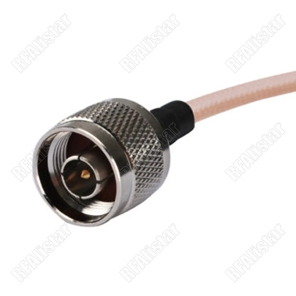 N образный штекер на UHF PL259 RG142 адаптер коаксиальный кабель флейта Wi Fi 30 см/50 см/1 м/2