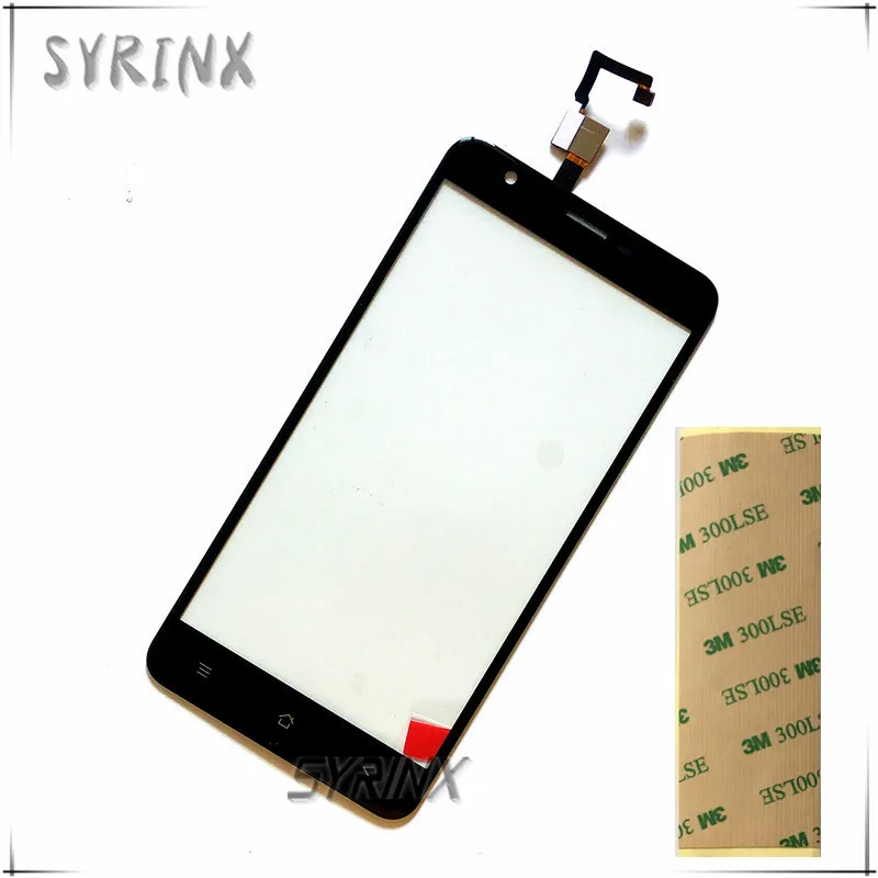 SYRINX 5.5 inch With Tape Front Outer Lens Glass Touch Screen Digitizer