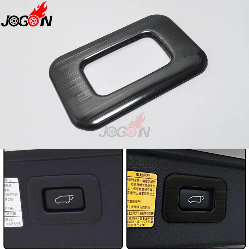 

For Toyota Alphard AH30 2016 2017 2018 2019 Car Trunk Rear Door Open Button Cover Trim Molding Accessories