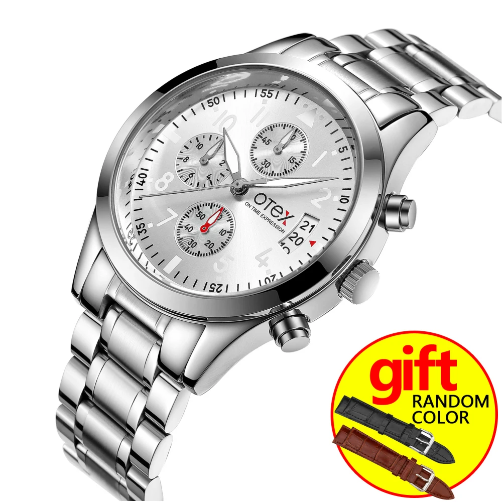 

Men's Watches Waterproof Luminous Casual Men's Watches Top Luxury Brands Vintage Relogio Masculino Luminous Steel Band Calendar