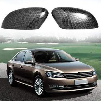 

2pcs Auto Car Side Rear View Mirror Cover Trim Caps for Ford Focus MK2/MK3 Sedan Turnier Hatchback