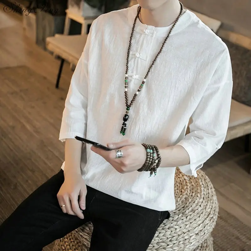 Traditional chinese clothing for men oriental mens clothing mens chinese kung fu shirt cheongsam top Q038