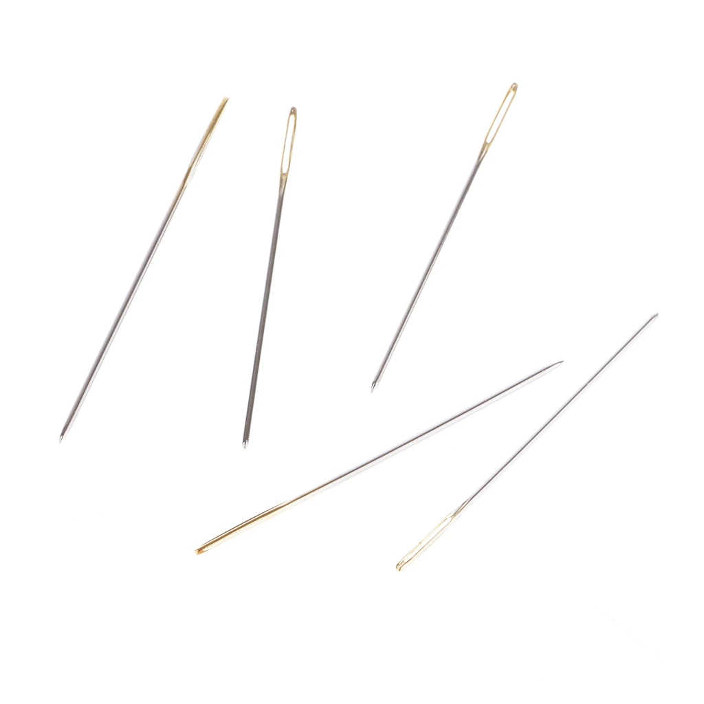 120Pcs Mixed Cross Stitch Needles Hand Embroidery Large EyeTapestry Needles for Sewing Darning DIY Crafts, Size 22 24 26