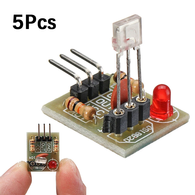 

For Arduino Laser Receiver Transmitter Sensor Module Board Non-modulator Tube Tool Parts