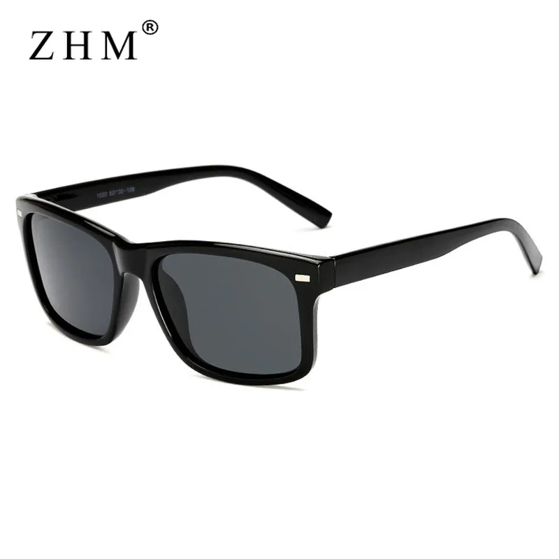 

2019 Fashion Polarized Sunglasses Men Brand Design Square Driving Sun glasses Women Gafas Night Vision Glasses For Men UV400