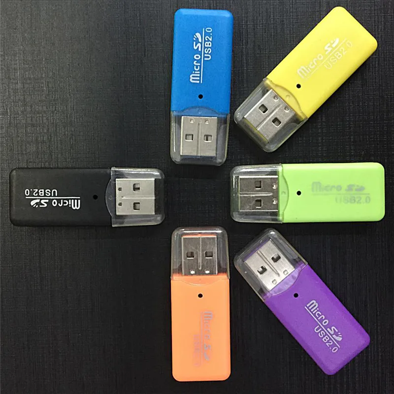 Мини кардридер USB 2 0 Micro SD карта памяти TF адаптер для подключения и