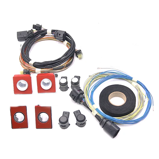 Умный Авто парктроник PLA 2,0 для VW Passat B7 CC 3AA 919 475 S 8K до 12K - Название цвета: CABLES AND SENSORS