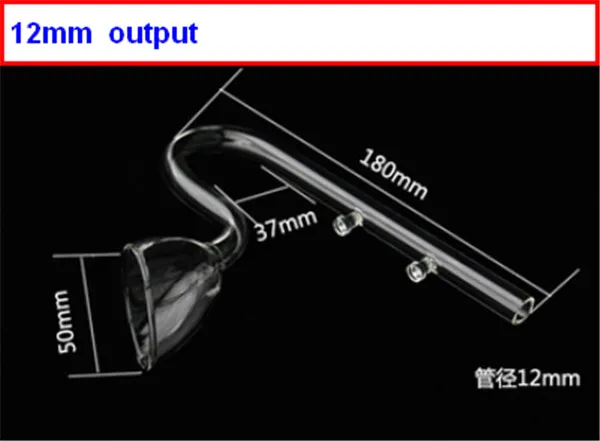 Стеклянная трубка Лили Пайп качество ada двойная присоска fix фильтр Аксессуар водяное растение для аквариума бак 13 мм 12 16 мм 17 мм 16 22 мм - Цвет: Зеленый
