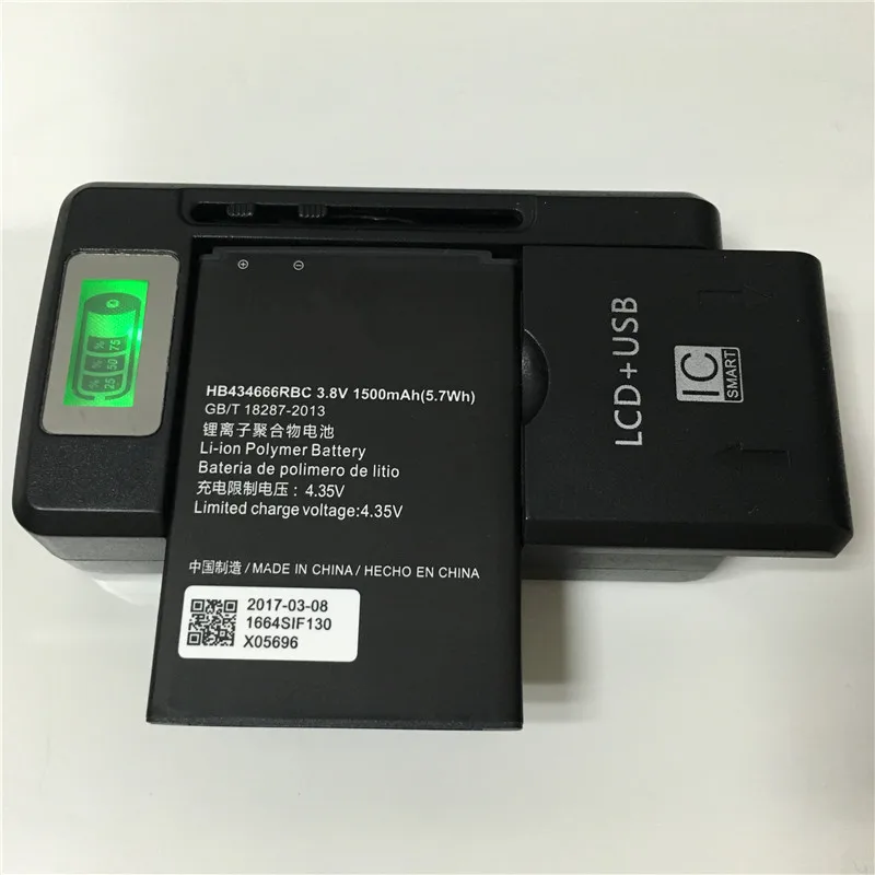 imágenes para 1500 mAh HB434666RBC Para Huawei E5577C E5573-856 E5573-852 E5573-853 E5573s-856 E5573s-852 E5573s-853 Batería + Cargador SS-8 imágenes para 1500 mAh HB434666RBC Para Huawei E5577C E5573-856 E5573-852 E5573-853 E5573s-856 E5573s-852 E5573s-853 Batería + Cargador SS-8