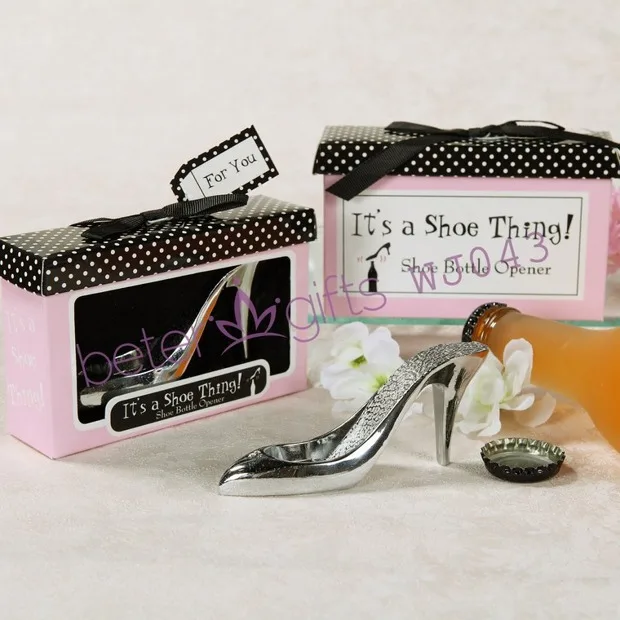 BETERGIFTS Cinderella Shoe Bottle Opener Wedding Souvenirs