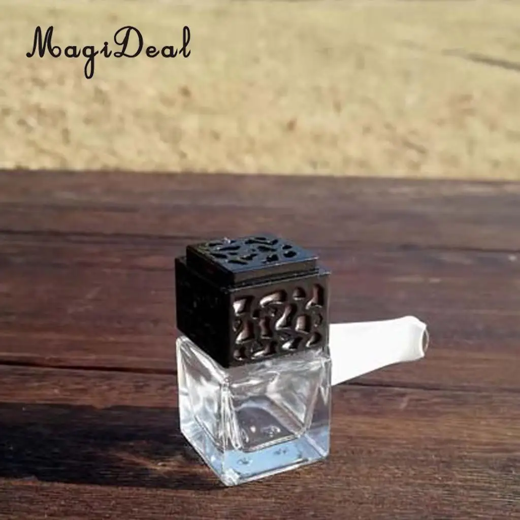 	Car Air Freshener Bottle Ornament For Essential Oil Diffuser Gadget, Home Fragrance Accessories	