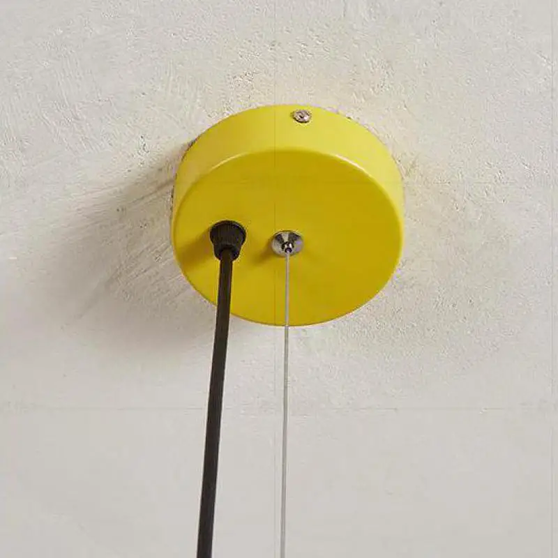 Скандинавский ресторан лампа цветной абажур подвесной светильник творческая личность круглые фонари три круглые гостиничные светильники