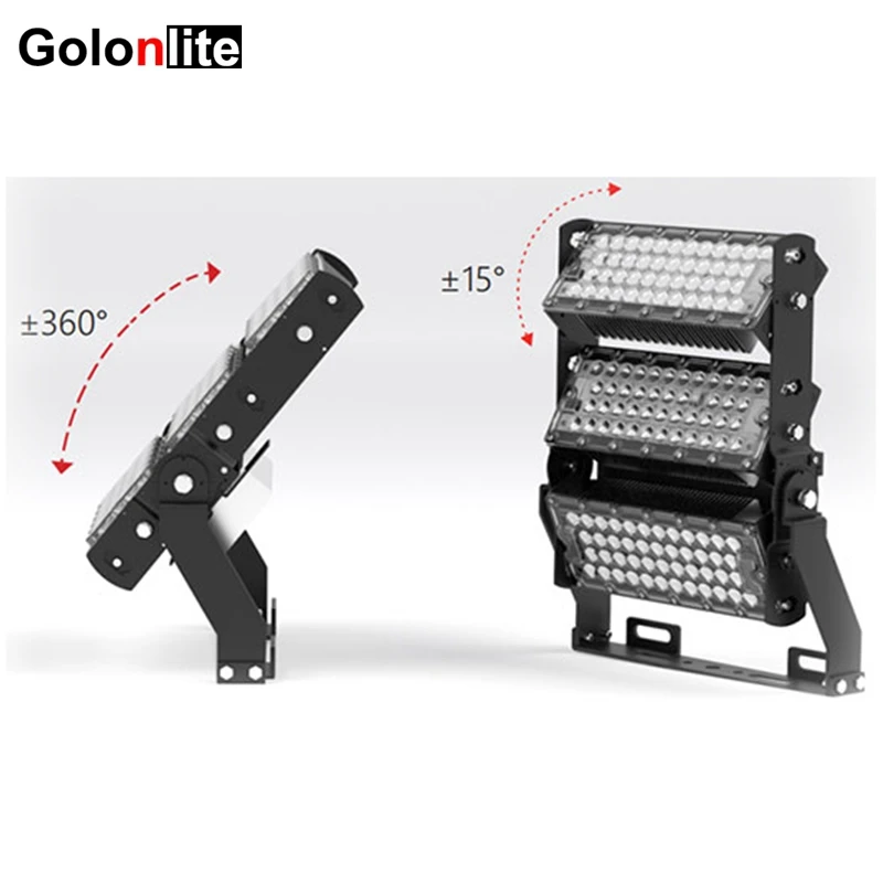 Golonlite Светодиодный прожектор 200 W 150 W 250 W 400 W 300 W 500 W 1000 W 100 W открытый водонепроницаемая лампа омывающего света Светодиодные промышленные светильники Meanwell для Lumi светодиодный s CE IP65