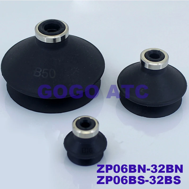 Robot accessories bellows SMC vacuum Sucker ZP06BN-32BN ZP06BS-32BS suction cup Double layer zap | Обустройство дома
