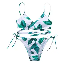 Новый сексуальный для женщин Лето Push Up бюстгальтер с мягкими чашечками бинт комплект бикини купальный костюм ванный Cintura Aalta Maillot Biquini