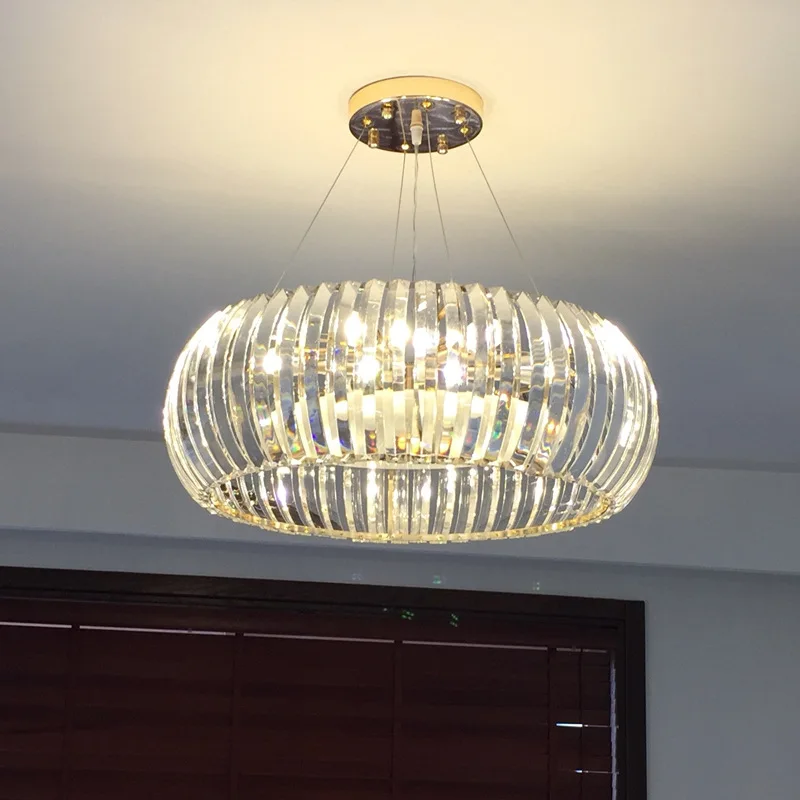 

LED crystal pendant lights Nordic bedroom lighting dining room fixtures living room hanging lights hotel lobby pendant lamps