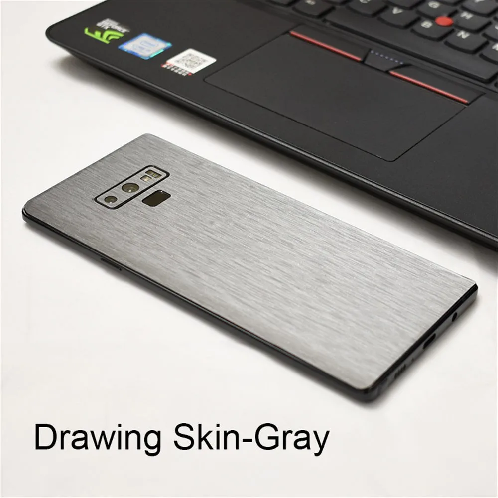 Back Cover Film For Samsung Galaxy Note 9 8 LeatherCarbon FiberWood Skins Protective Sticker For Samsung S9 S8 Plus Note 9 8 (21)