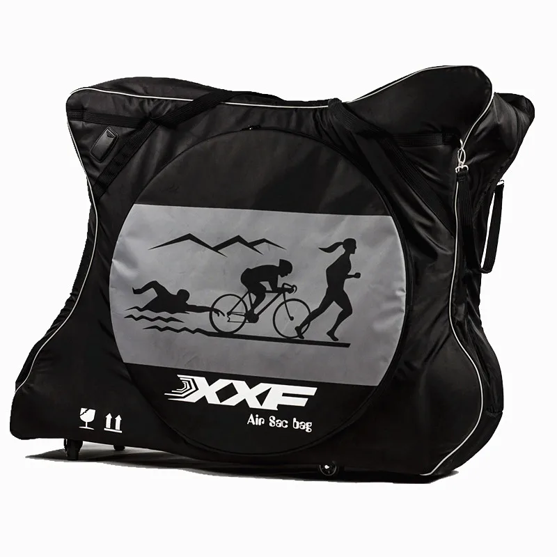 Sale XXF Bike travel Bag Case bike box for Triathlon tt Mtb 700C Road Bikes Air Pads Protector waterproof Bike Accessories Bicicleta 0