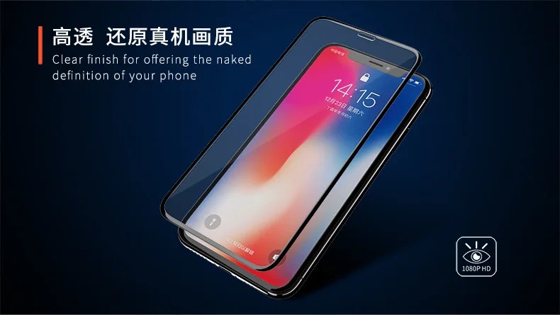 Remax 9d Tempered Glass Apply To iP11pro/11pro Max/12mini/12/12pro 13mini/13/13pro/13promax Full Coverage Of Anterior Membrane