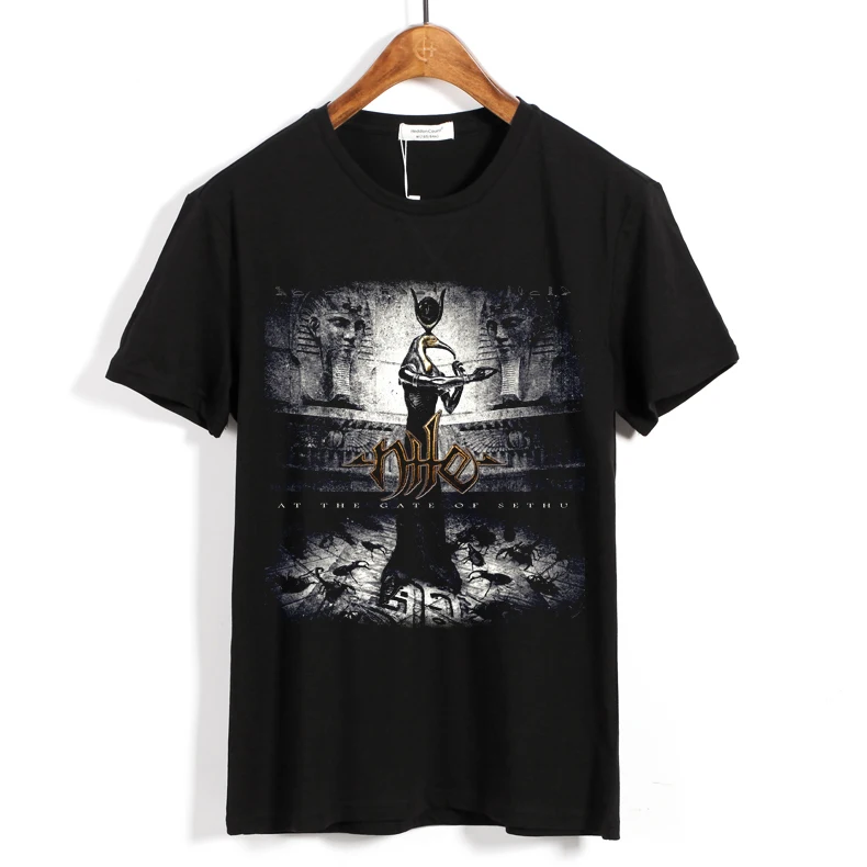 6 Дизайнов Египетский стиль Фараон Нил рок для мужчин и женщин рубашка 3D фитнес тяжелый рок тяжелый металл хлопок скейтборд camisetas