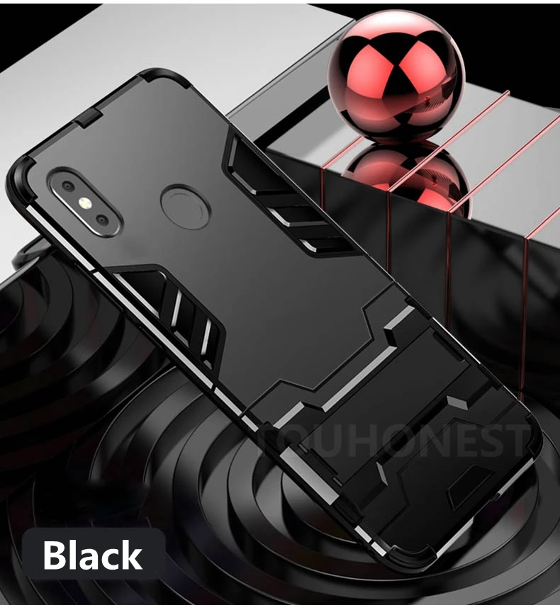 Hard Shockproof Full Cover phone case For xiaomi mi A2 Lite redmi 6 Note 6 pro 6A Case Original Dirt-resistant Armor Brand Case xiaomi leather case charging