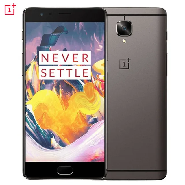 4 Г Оригинал Oneplus 3 Т A3010 6 ГБ + 64 ГБ 5.5 ''2.5D Дуги Водорода 2.5 Android 6.0 Qualcomm Snapdragon 821 Quad Core до 2.35 ГГц