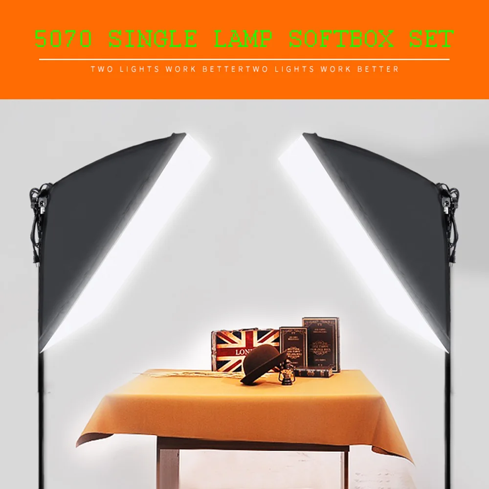 

Single light soft box set Photography lights Shed clothing always shooting anchor photo lamps