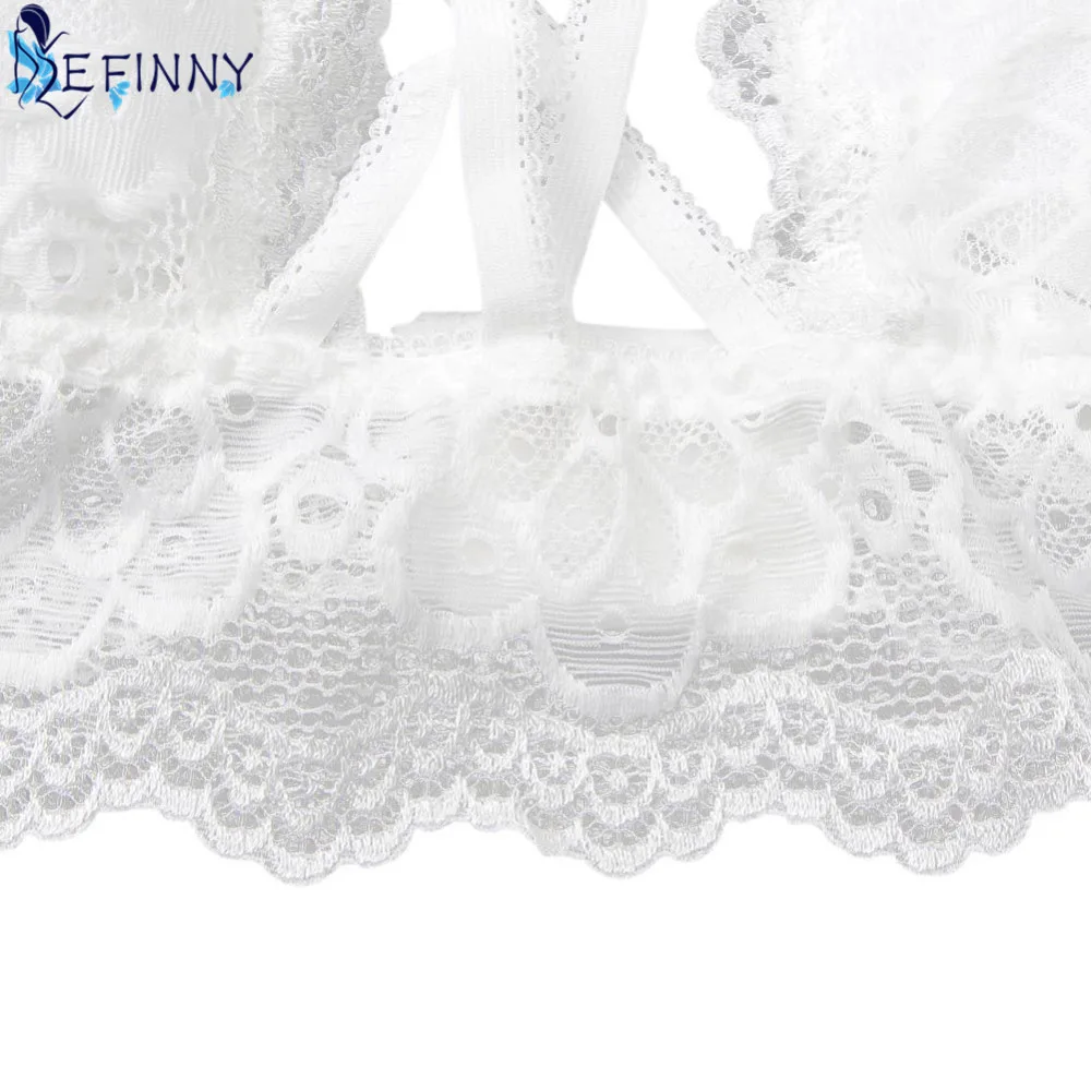 2018 Newest Sexy Women Lace Then Push up Tube Tops Fresh Girl Back Closure Lace Padded Wire Free Elegant Leisure Safe Lingerie