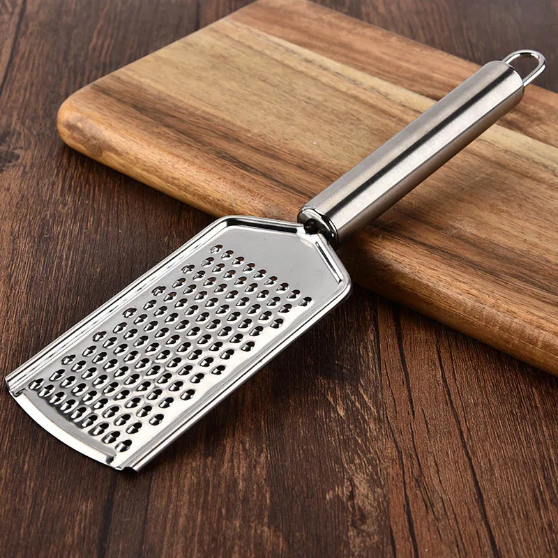 

1Pcs Durable Rectangle Cheese Grater Stainless Steel Lemon Zester Multifunction Multi-purpose Vegetable Fruit Tools Portable